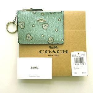 ✨NWT Coach 💕Mini Skinny ID Key Wallet 29905